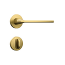 Fechadura Classic 3000 Ros Redonda Gold Banheiro
