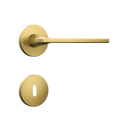 Fechadura Classic 3000 Ros Redonda Gold Interna