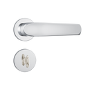 Fechadura 823/09 Ros Redonda Inox Escovado Banheiro