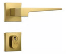 Fechadura Classic 3200 Roseta Quadrada Gold Externa Stam