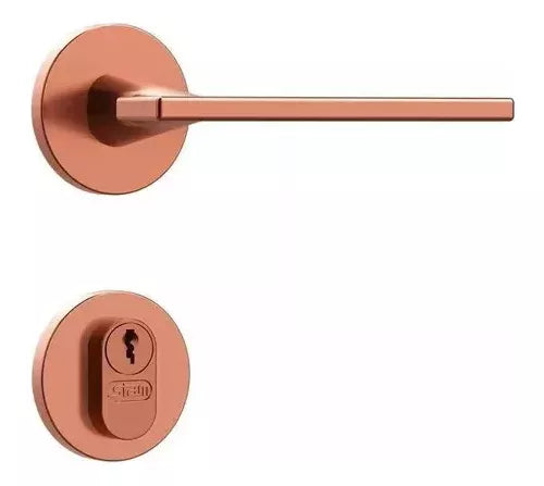 Fechadura Classic 3000 Roseta Redonda Rose Externa Stam