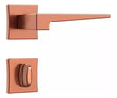 Fechadura Classic 3200 Roseta Quadrada Rose Banheiro Stam